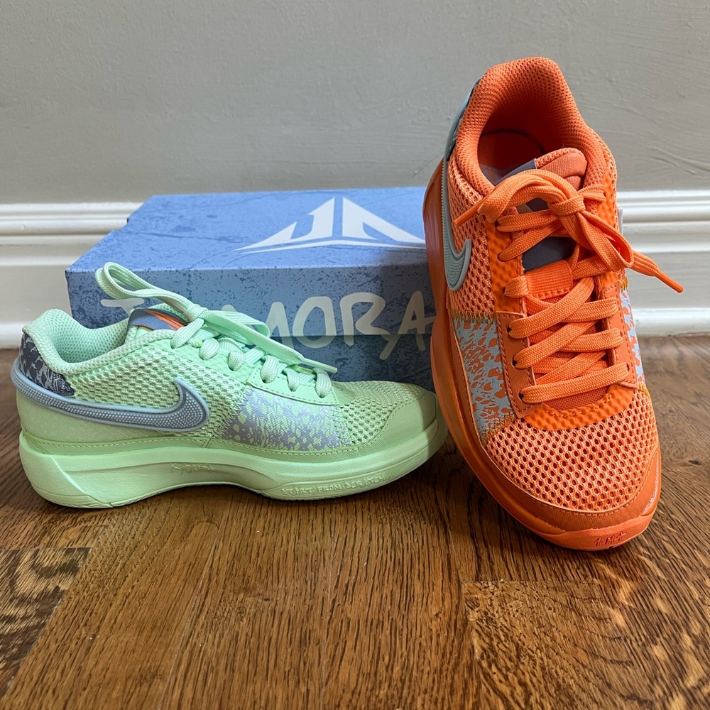 Nike JA 1 “mismatched” youth size 2